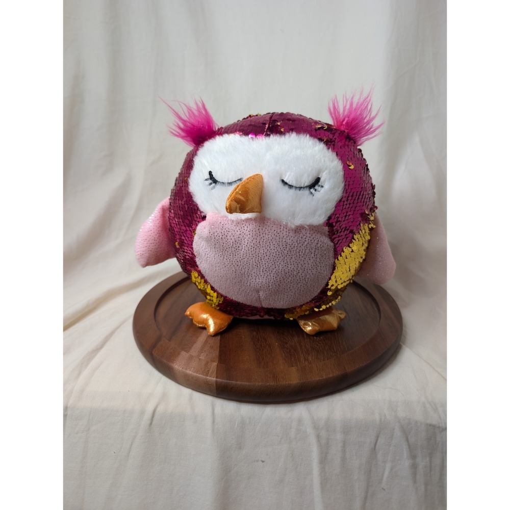 Hobby Lobby Sequin Pink To Gold‎ Owl